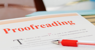 Professional editing and proofreading