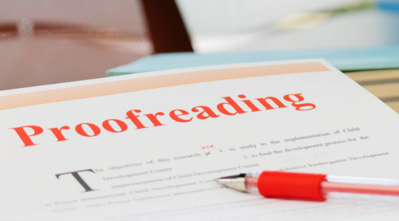 Professional editing and proofreading